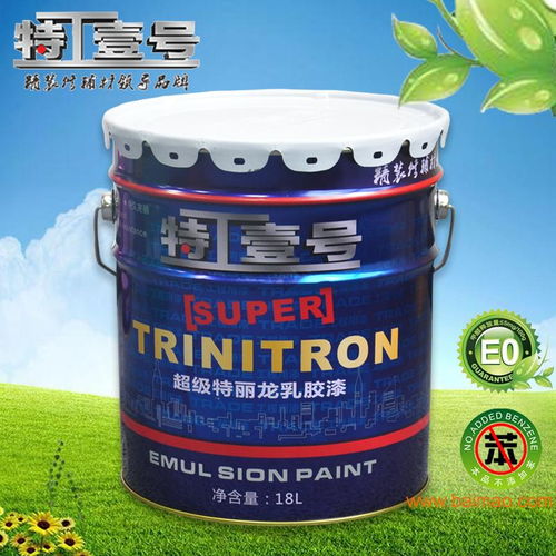 特工壹號優質乳膠漆 健康環保、耐擦洗、快干的全方位墻面解決方案
